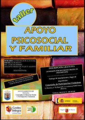 TALLER DE APOYO PSICOSOCIAL Y FAMILIAR 2010 - 1